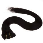 Clip In Extensions 38cm 70g 1B Natürliches Schwarz-948