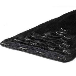 Deluxe Clip In Extensions 50cm 200g 01 Jet Schwarz-0