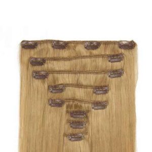 Clip in Extensions 60cm 160g Aschblond-0