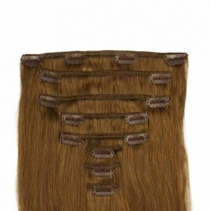 Clip In Extensions 60cm 160g 08 Hellbraun-0