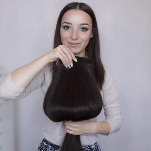 Einzelne Clip In Tresse 50cm 160g-0